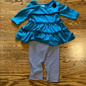 Toddler girls matching set size 3T